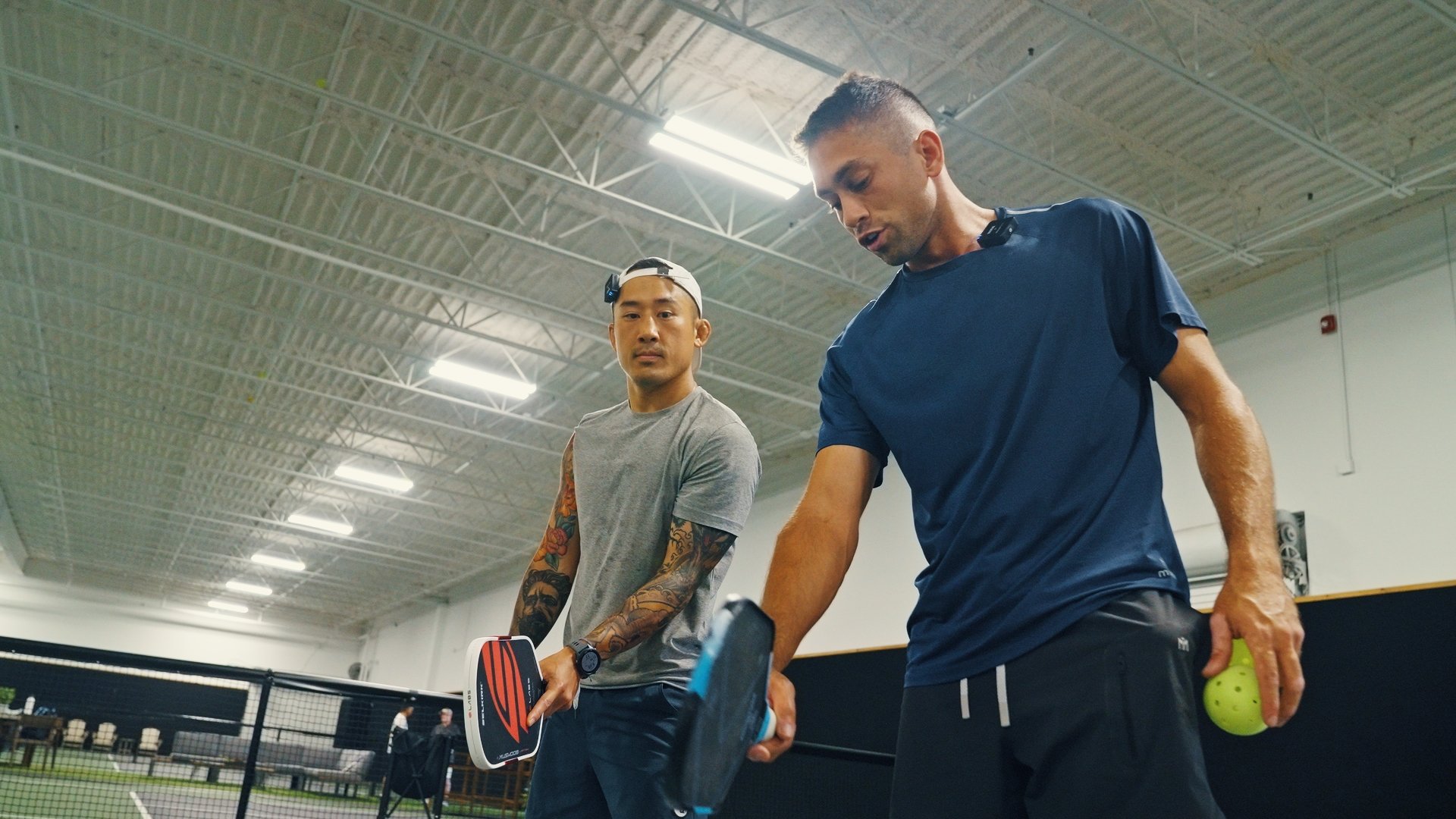 Pickleball pro lesson still